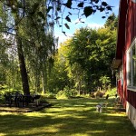 Entspannung Garten Ferienhaus Schweden